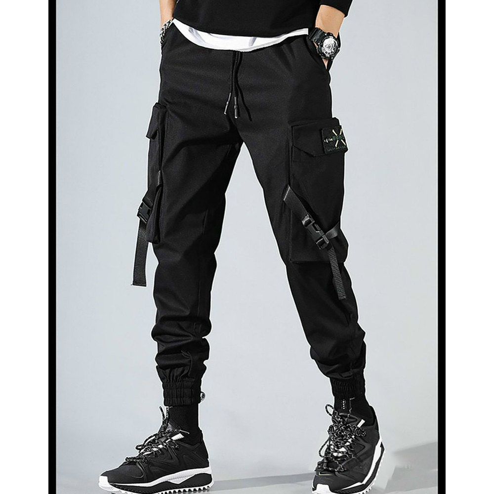 Quần Jogger Nam thể thao túi hộp thương hiệu Chandi, chất kaki dày dặn bo chân xu hướng mới nhất 2021 CT3