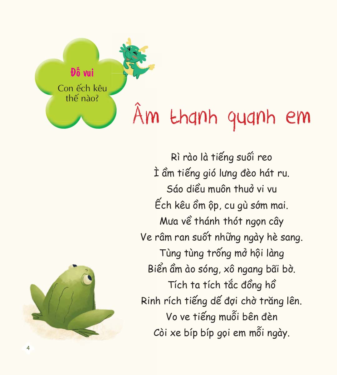 Thơ Hay Cho Bé Học Nói - Lời Âm Thanh Kể _LL