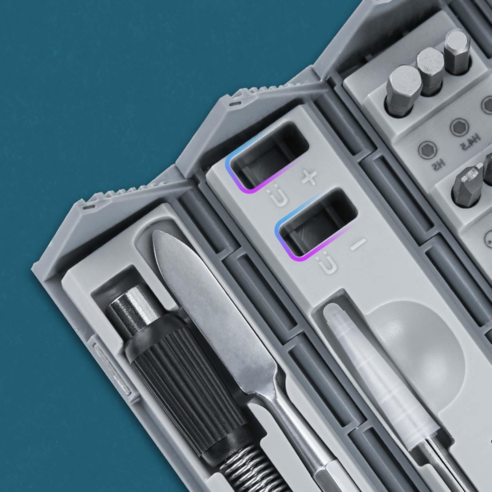 126x Screwdriver Bit Waterproof Maintenance Tools for Repairing Cameras