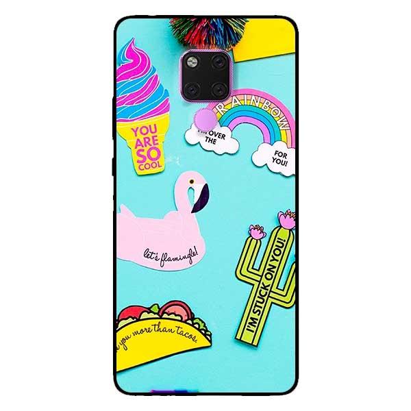 Ốp lưng dành cho Huawei 5t - Mate 20 - Mate 20 Pro mẫu Họa Tiết Summer