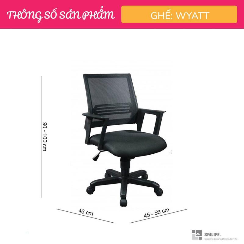 Ghế xoay nhân viên SMLIFE Wyatt