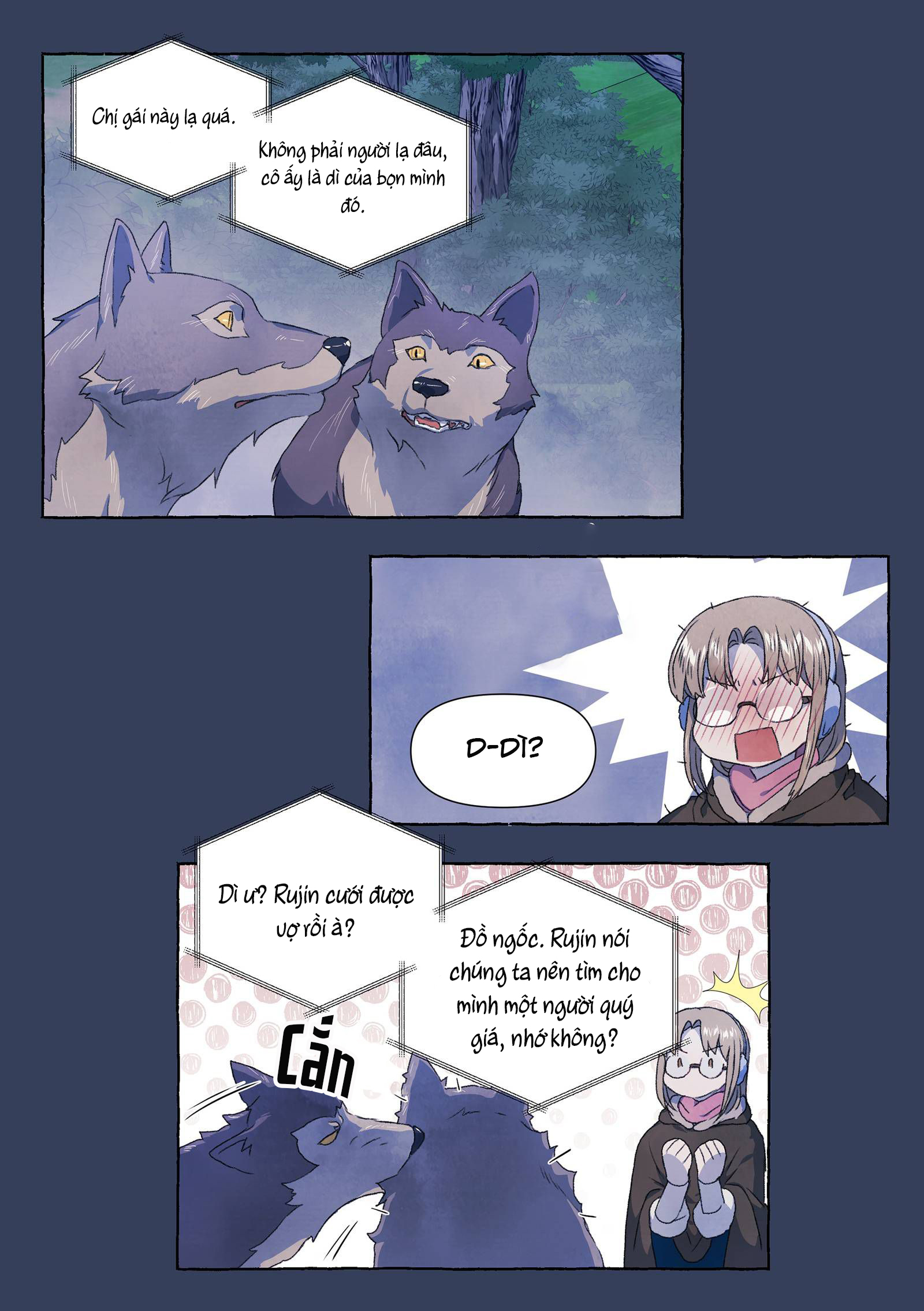 mối tình đầu của chàng sói khờ chapter 23 23