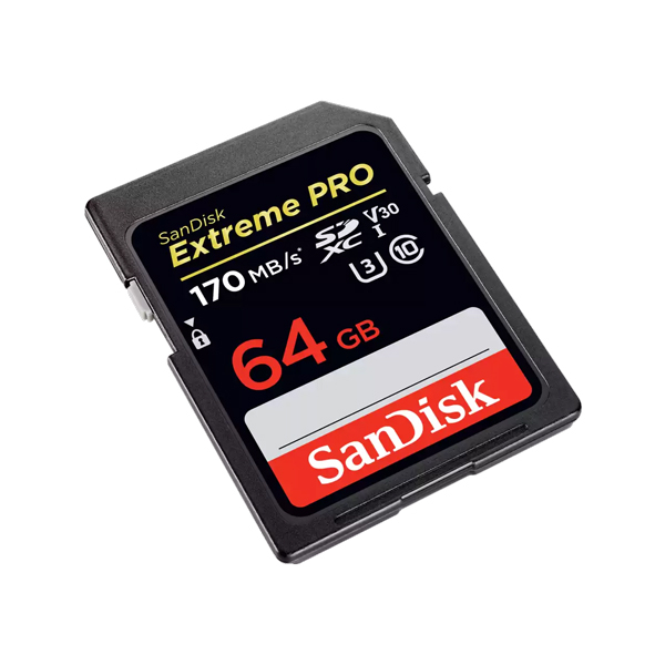 Thẻ nhớ SDHC 64GB Sandisk Extreme Pro (SDSDXXY-064G-GN4IN)- Hàng chính hãng