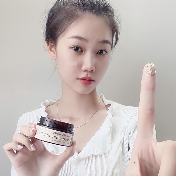 Mặt Nạ Đất Sét Thải Độc Cho Bà Bầu - Detox Clay Mask 100gr 