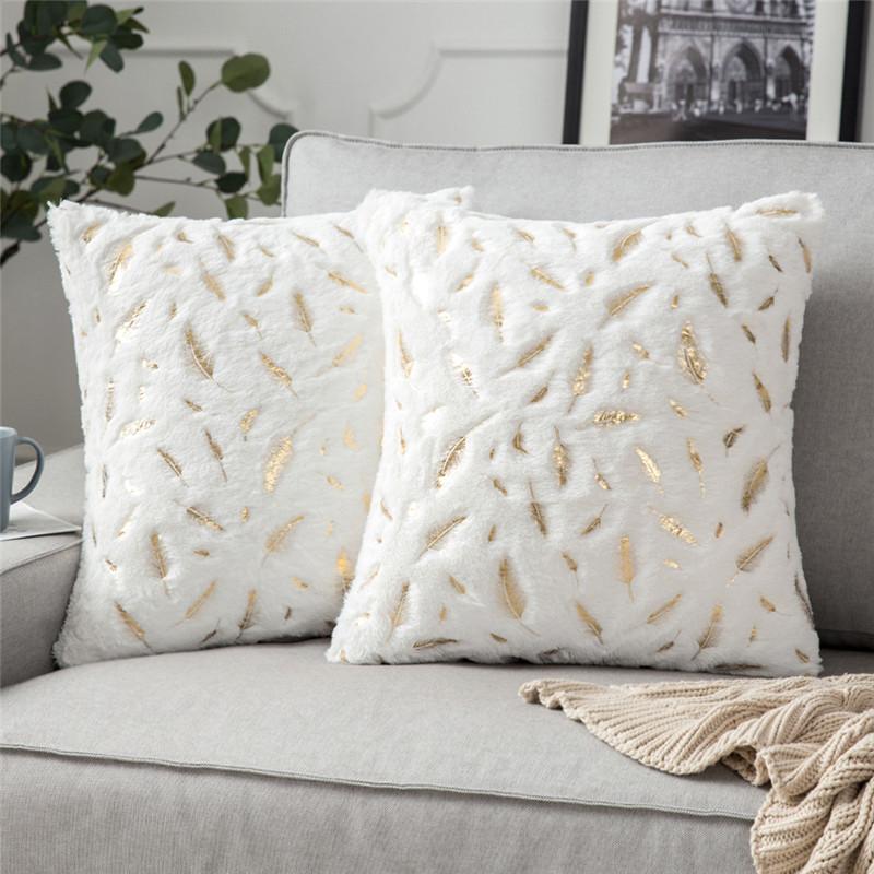 ChristmasDecorative Đệm Nhà Sang Trọng Gối Ga Giường Áo Gối Nằm Gối Trên Xe Ô Tô Trang Trí Sofa Gối