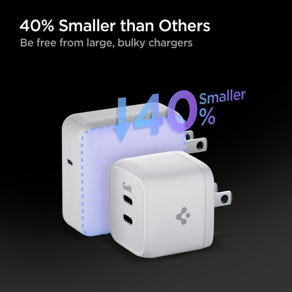 Sạc Nhanh Spigen (USA) ArcStation Wall Charger 35W - ACH03713 - Hàng Chính Hãng
