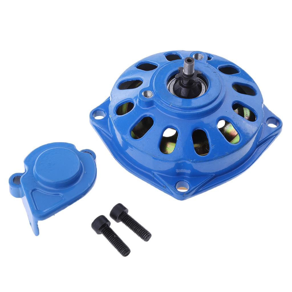 25H 6T Clutch Drum Gear Box for 2 Stroke 47cc 49cc Mini Pocket Bike ATV Blue