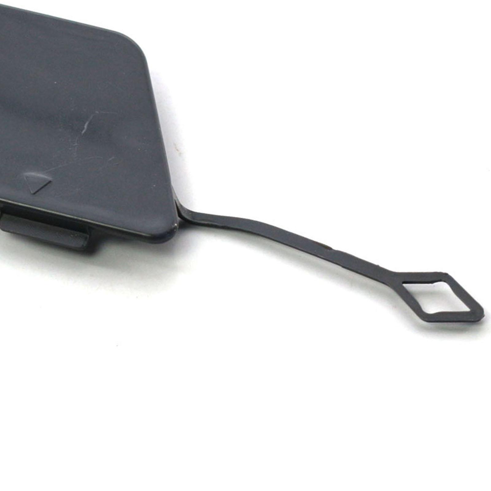 Car Front Bumper Tow Hook Eye Cover Caps, 51117335048, 7335048 Fit for BMW F01 F02 740 750 2013-2015 Bumper Tow Hook Cover Exterior Parts