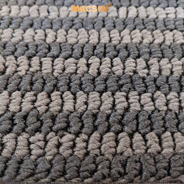 Thảm Lót Sàn 2 Lớp TPE Macsim Elantra 2023+ Chuẩn Form, Bền, Không Mùi (sd3 xám đen ct)