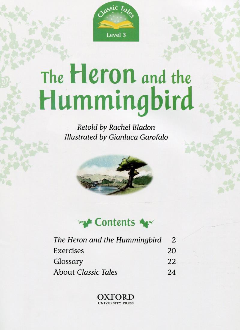 Classic Tales Level 3: Heron &amp; Hummingbird