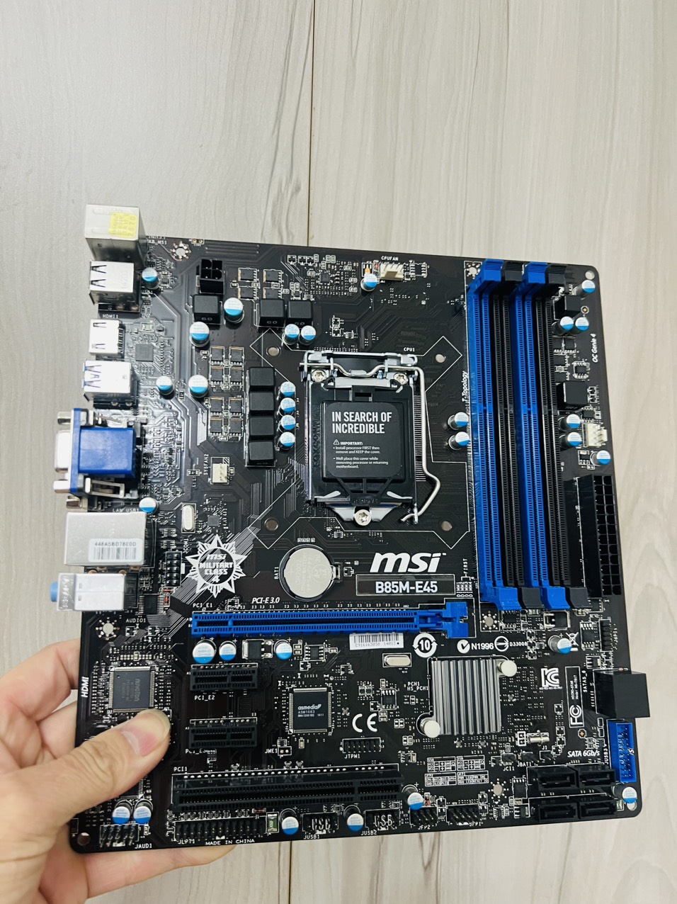 Bo Mạch Chủ (Mainboard) MSI B85M-E45 (HÀNG CHÍNH HÃNG)