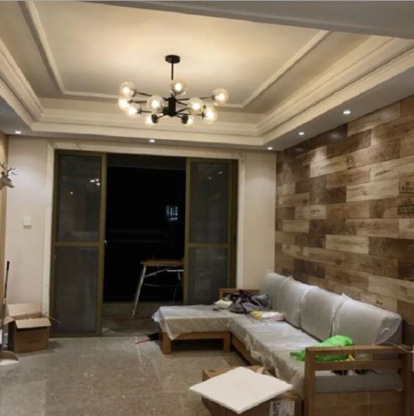 Đèn chùm TESHA 12 bóng hiện đại trang trí nội thất cao cấp [ẢNH THẬT 100%]