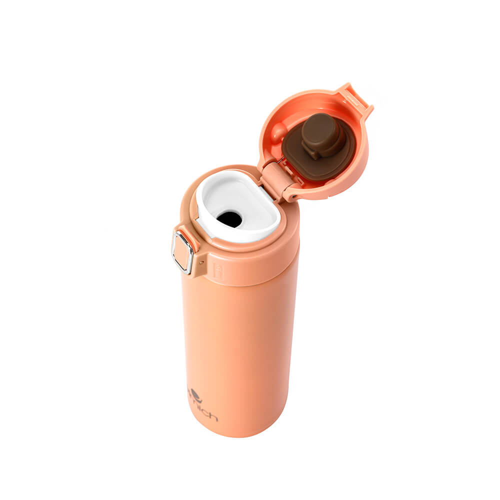 Bình Giữ Nhiệt Inox 304 Elmich EL8347 480ml,Hàng Chính Hãng,Nắp Mở 1 Chạm,Quai Xách Tiện Lợi-JoyMall