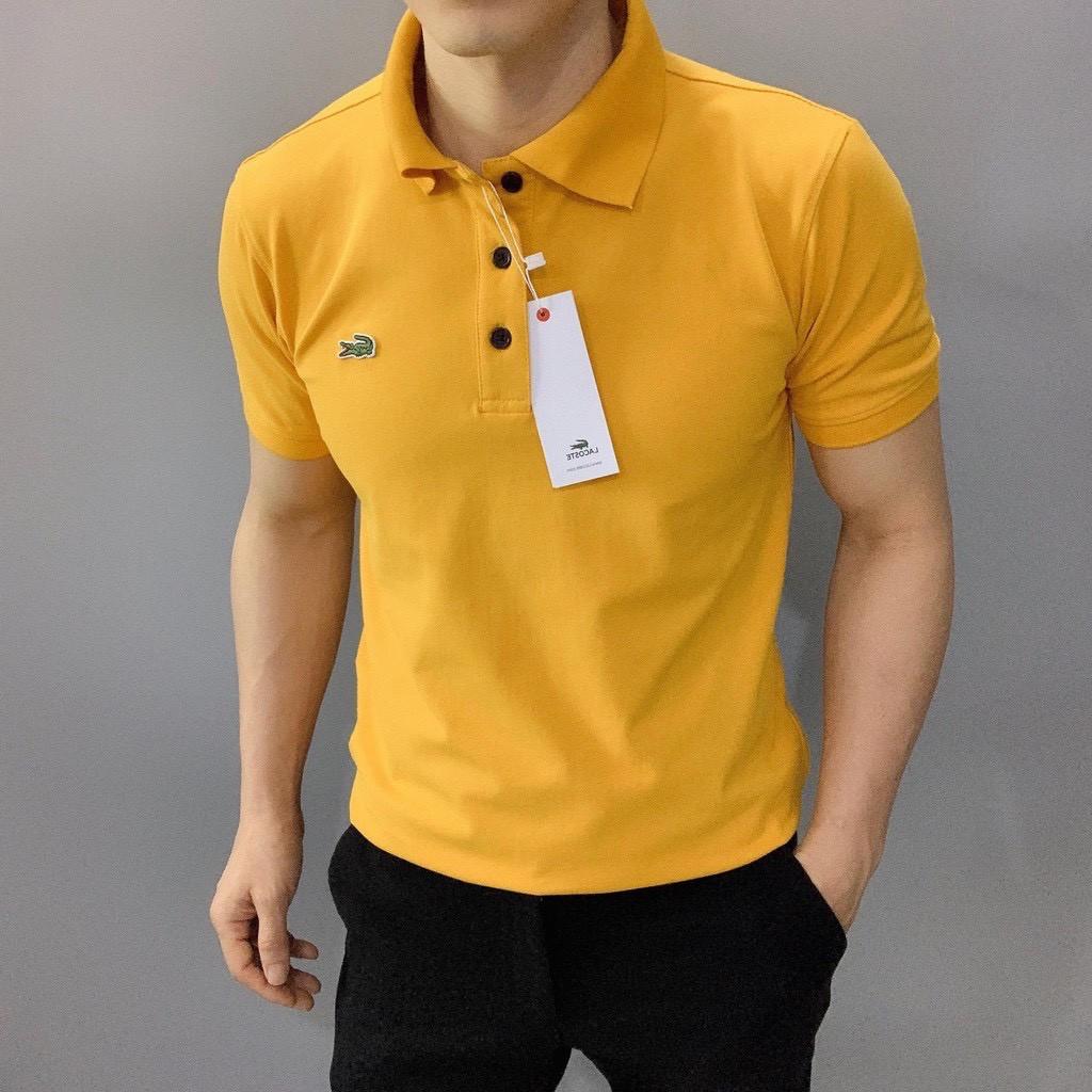 Áo Thun Polo Thêu Cá Sấu Chất Dày Dặn