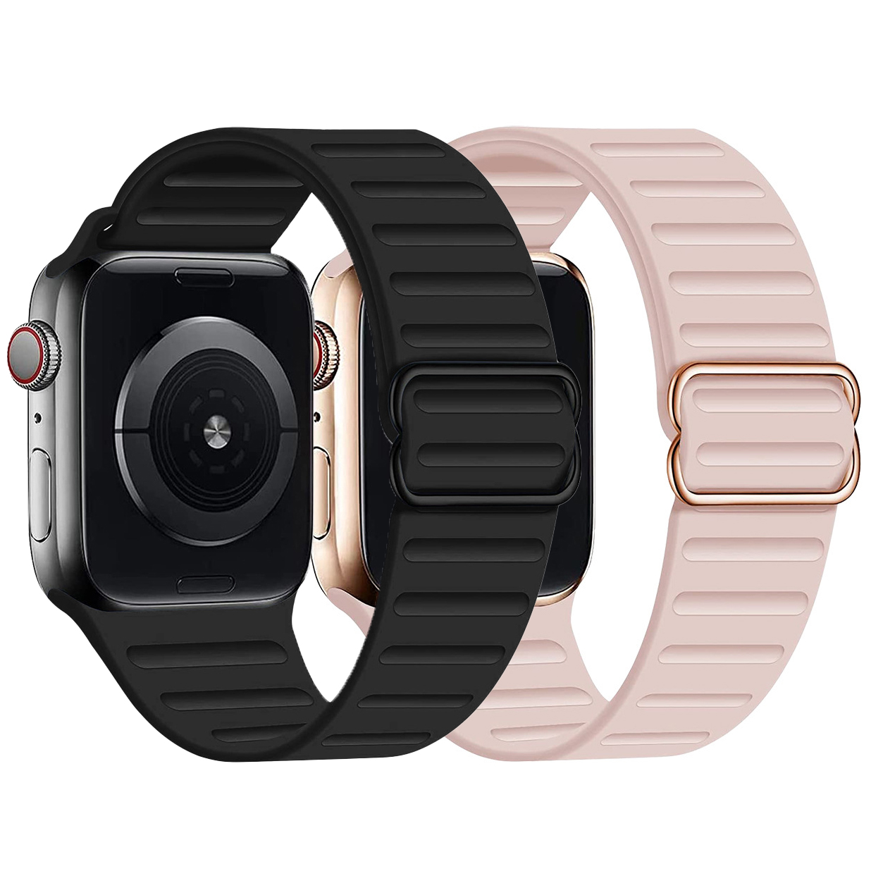 Dây Silicon Loop BLACKPINK cho Apple Watch Series 1/2/3/4/5/6/7/8/9/SE1,2 &amp; Apple Watch Ultra 1/2 Size 38/40/41/42/44/45/49mm - Hàng Chính Hãng