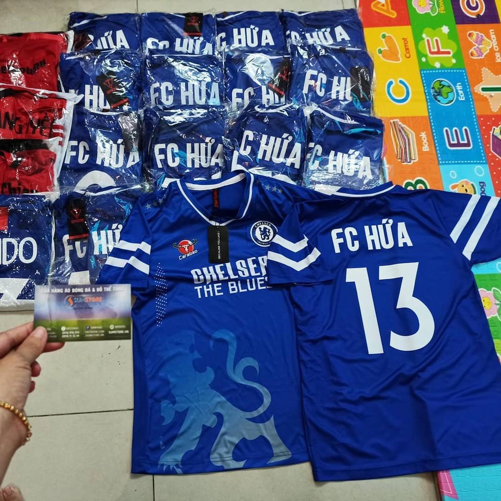 Bộ quần áo đá banh Chelsea Xanh Cực Chất