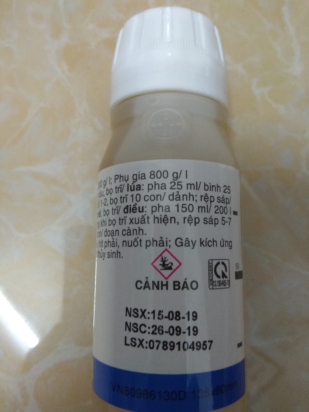 CONFIDOR 200SL trừ bọ trĩ và các côn trùng hút chích - chai 100ml