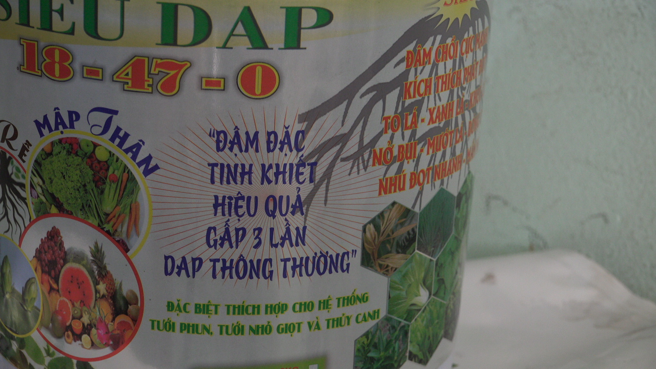 NP 18-47-0  HÀM LƯỢNG PHÂN BÓN CAO HƠN DAP CAO CẤP