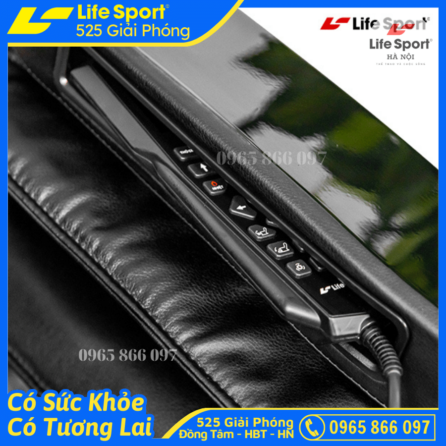 Ghế Massage LifeSport LS 599 Cao Cấp, Đăng Cấp Hạng Thương Gia. Liên Hệ Trực Tiếp 0965.866.097 Để Được Nhận Voucher Giảm Giá 50% + Hỗ Trợ Miễn Phí Vận Chuyển Miễn Phí Toàn Quốc