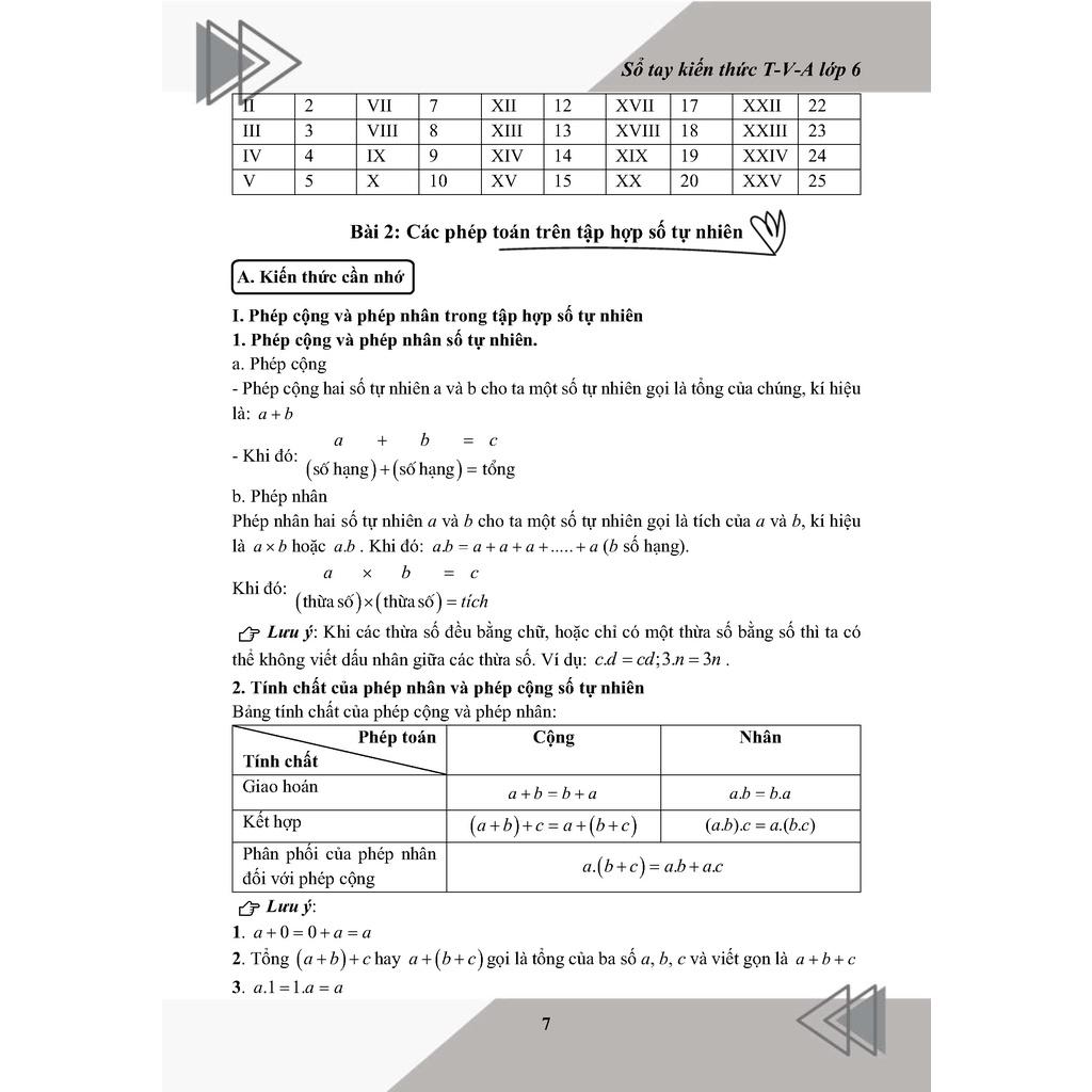 Combo 3 cuốn lớp 6 (toán văn anh Chân trời sáng tạo, TVA kết nối tri thức, sổ tay đề cương )