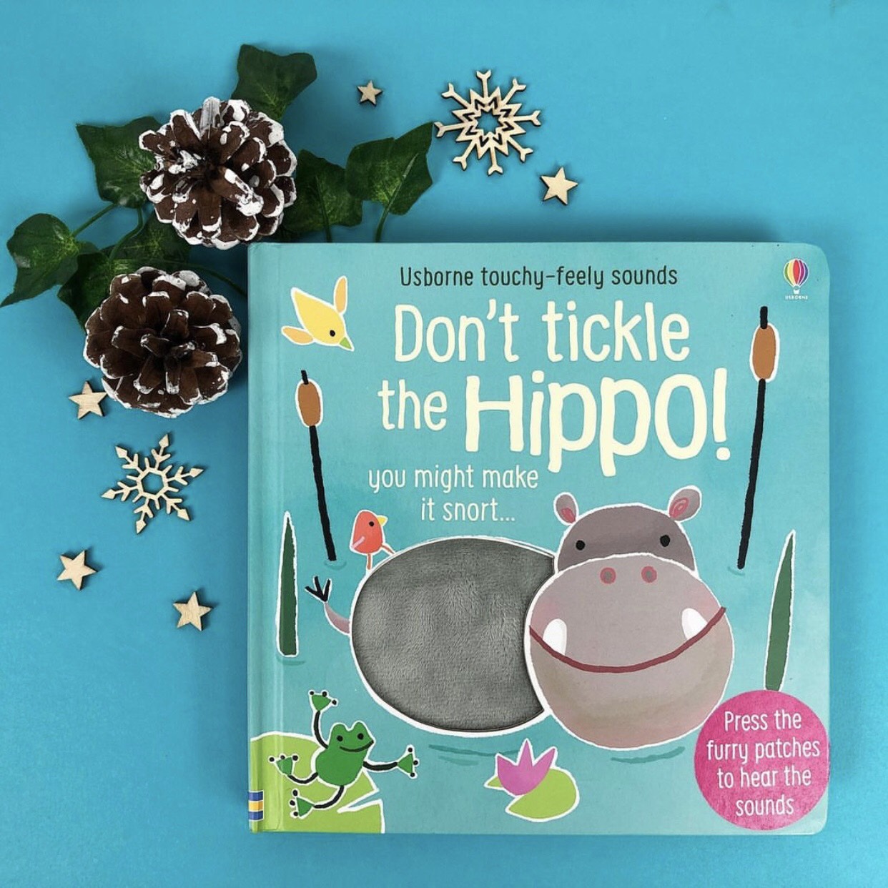 Sách âm thanh tiếng anh cho bé - Don't tickle the Hippo!