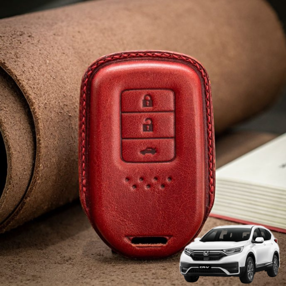 Bao Da Chìa Khóa ô tô HONDA CRV | Bọc chìa khóa ô tô da thật khâu tay