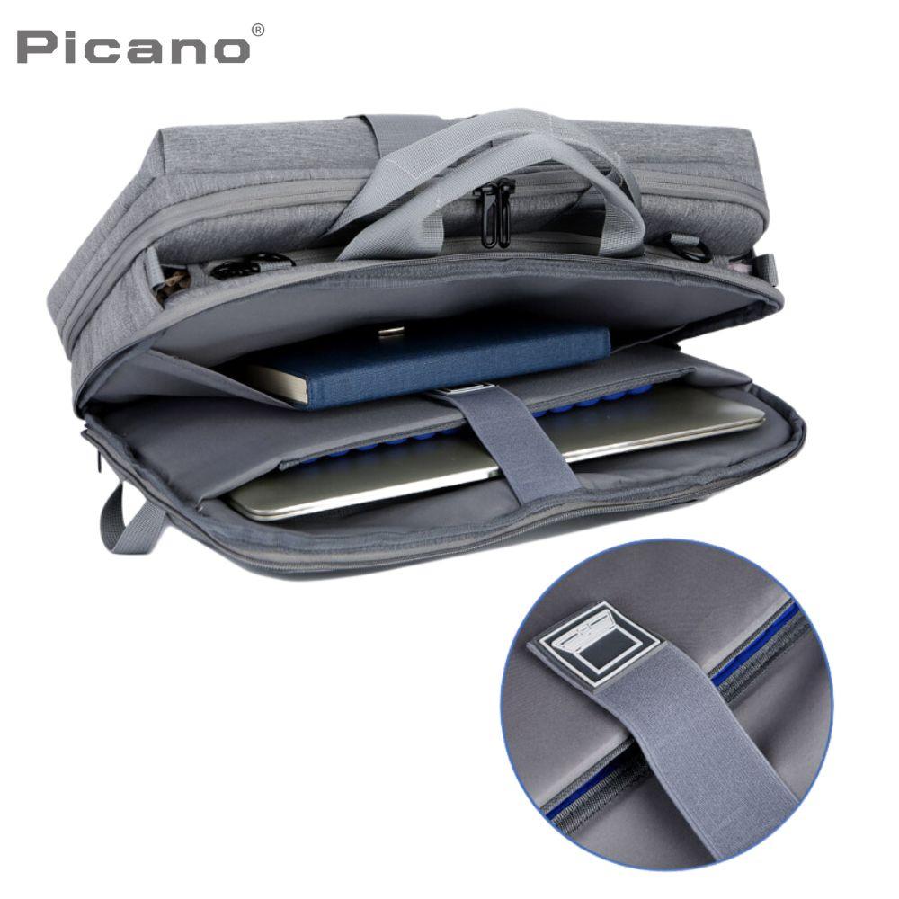 Balo đựng laptop 15.6 inch chống sóc, balo công sở đa năng chống thấm nước nhiều ngăn Picano BLP1902