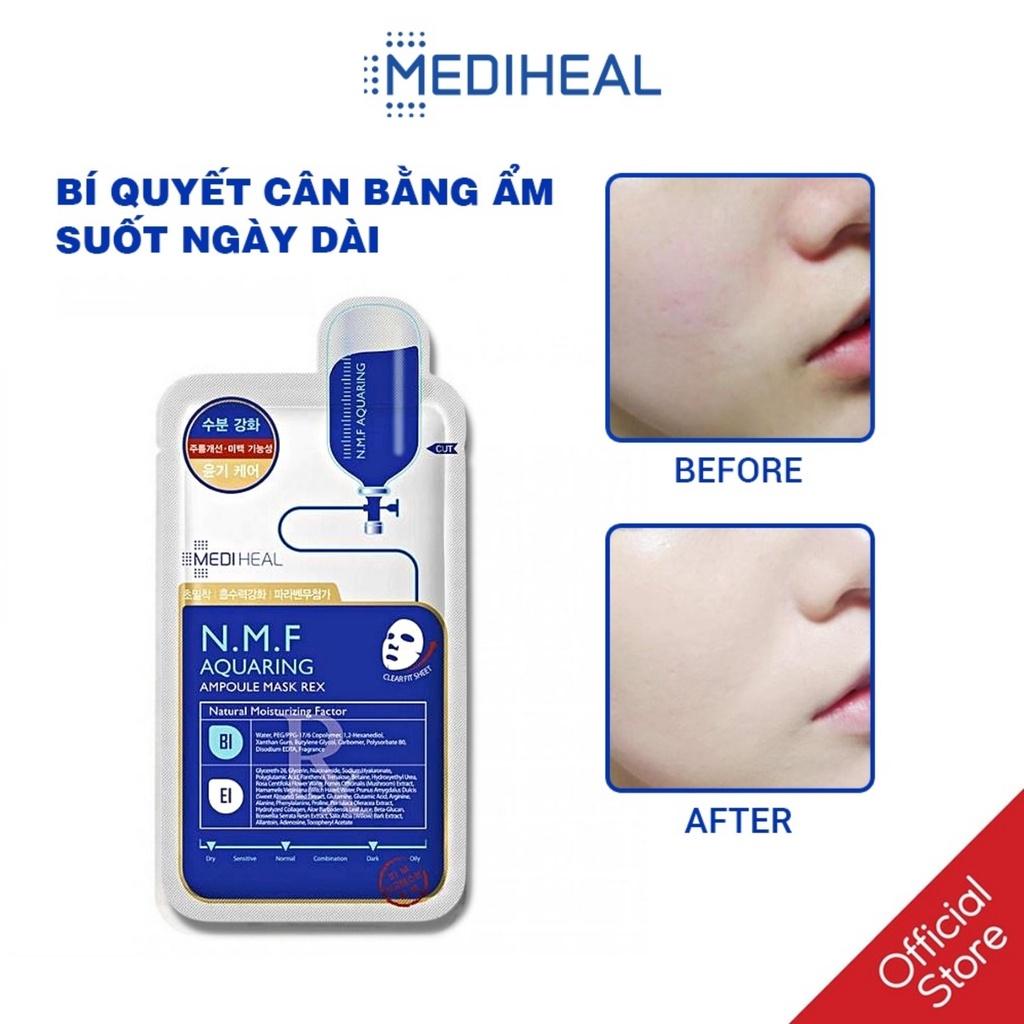 Mặt Nạ Mediheal N.M.F Aquaring Ampoule Mask Cấp Ẩm Cho Da 27ml
