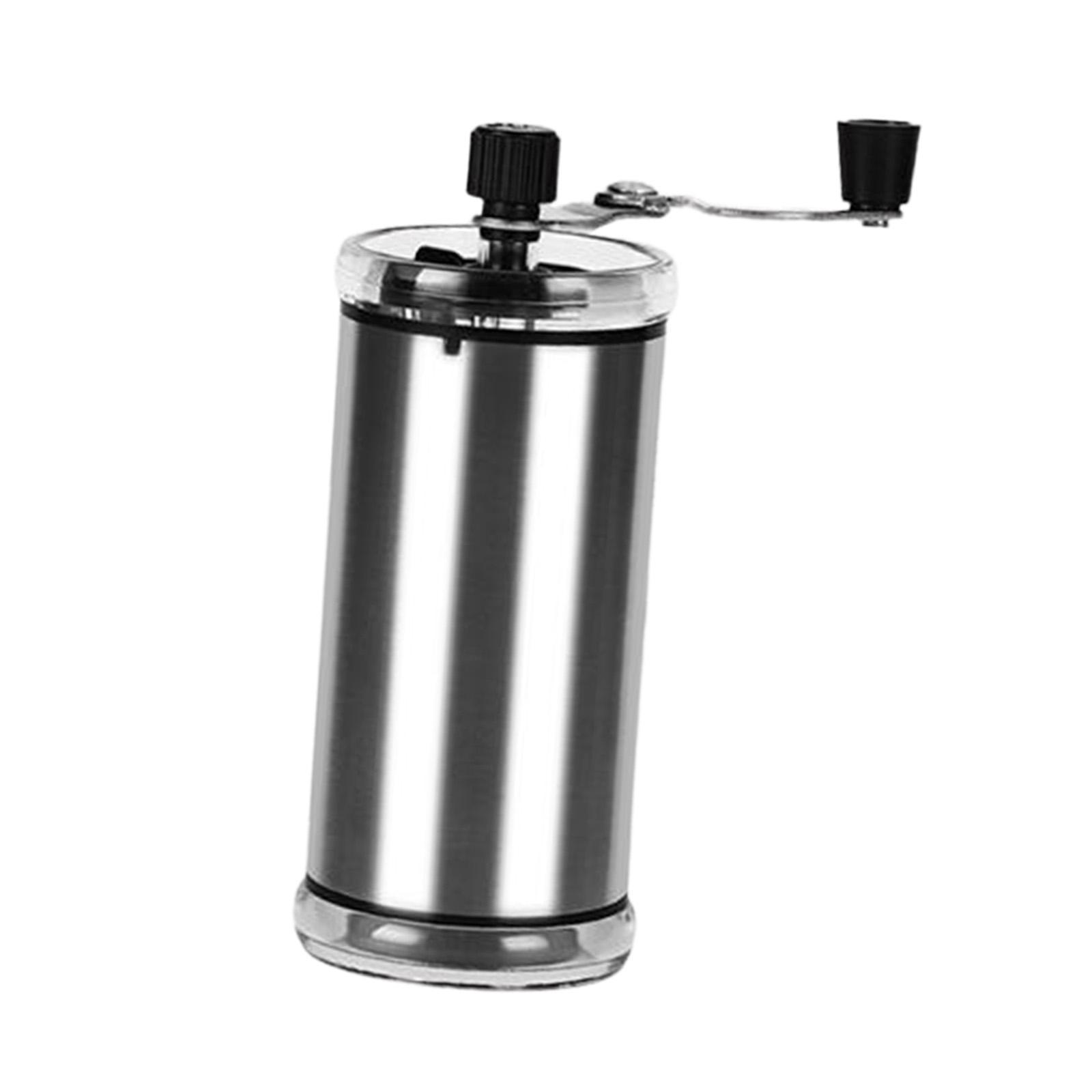 Manual Coffee Grinder Handheld Hand Crank Coffee Mill for Bar Office Outdoor