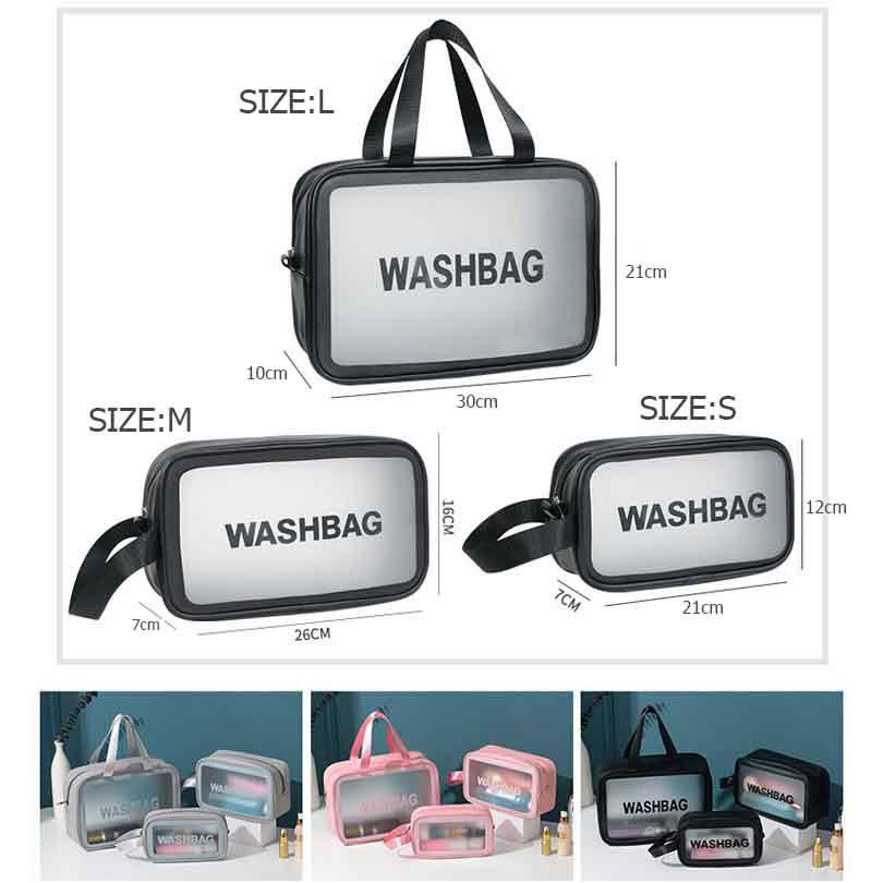 Túi Đựng Mỹ Phẩm / Đồ Trang Điểm Du Lịch Chống Thấm Nước Washbag - Gửi màu ngẫu nhiên