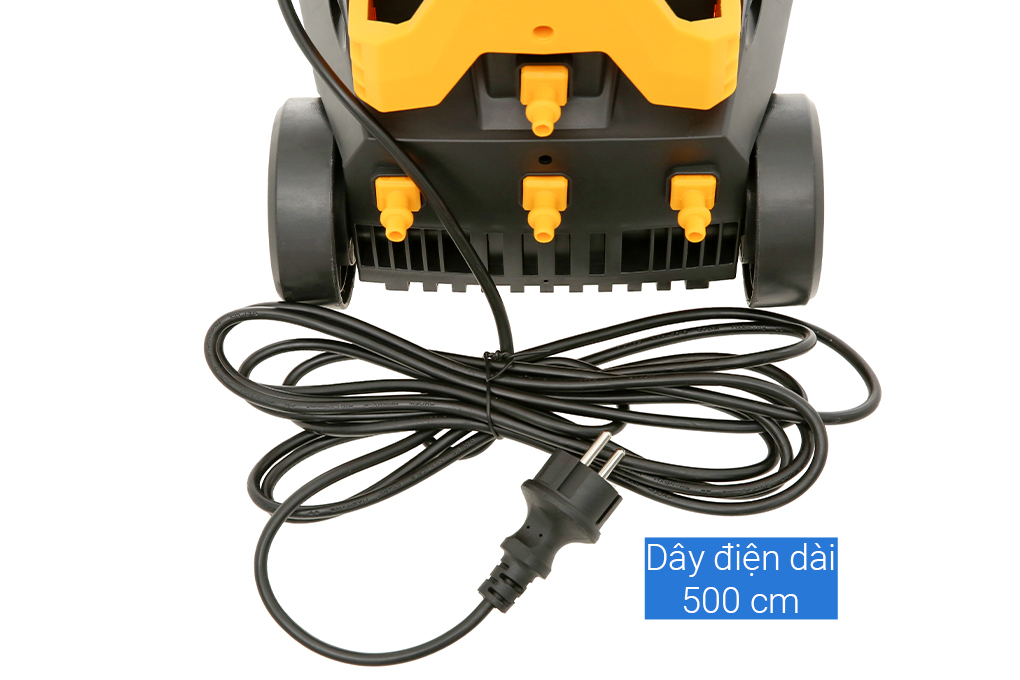 Máy phun xịt rửa xe áp lực cao TOLSEN 79570 1400W- Hàng chính hãng (Tặng kèm 5m dây cấp nước TOTAL THPH2001) - MÃ 79570B (GỒM 2 VÒI CAO ÁP 5M + 15M)