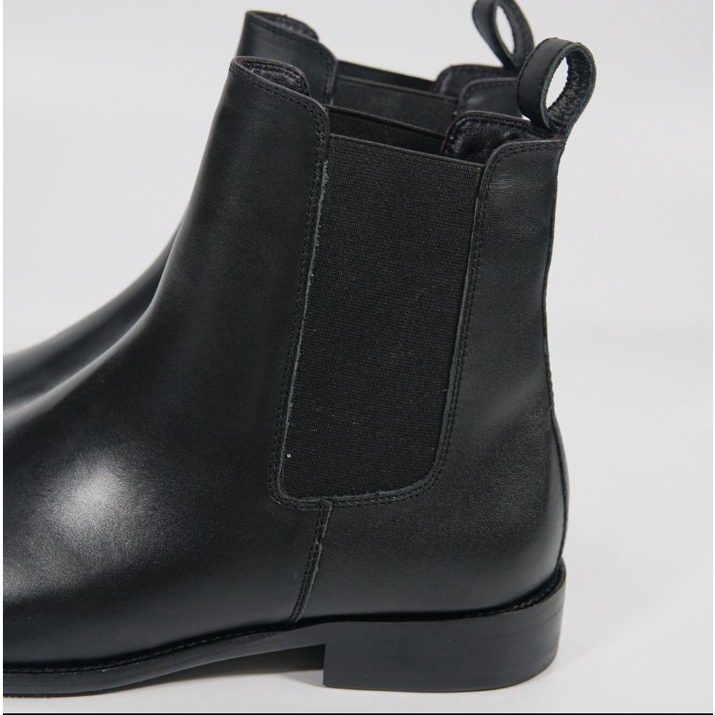 Chelsea Boots Classic - Đế Phíp Da Bò,giày da Nappa nguyên tấm (  BẢO HÀNH 12 THÁNG  )