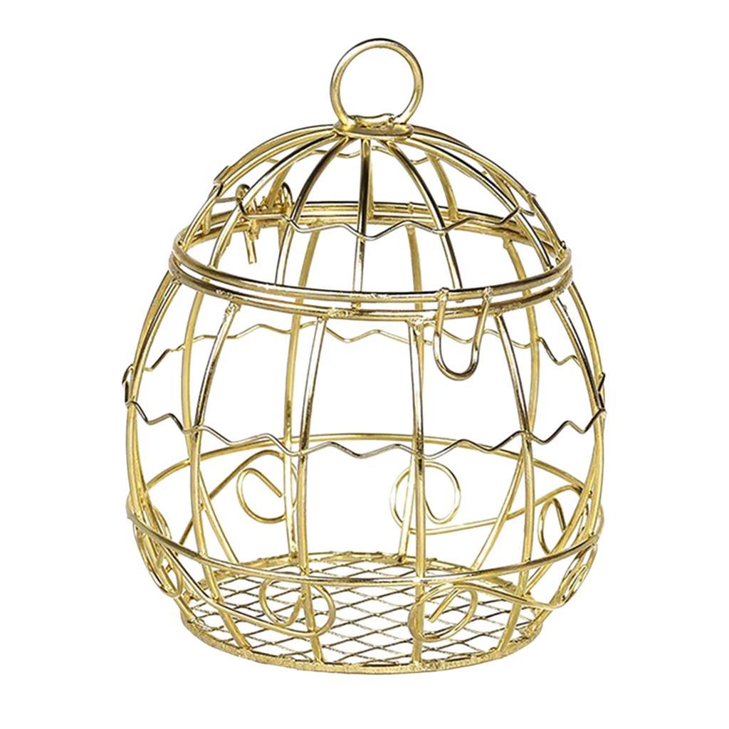 Hollow Bird Cage Wedding Christmas Party Gift Box Chocolate Candy Box