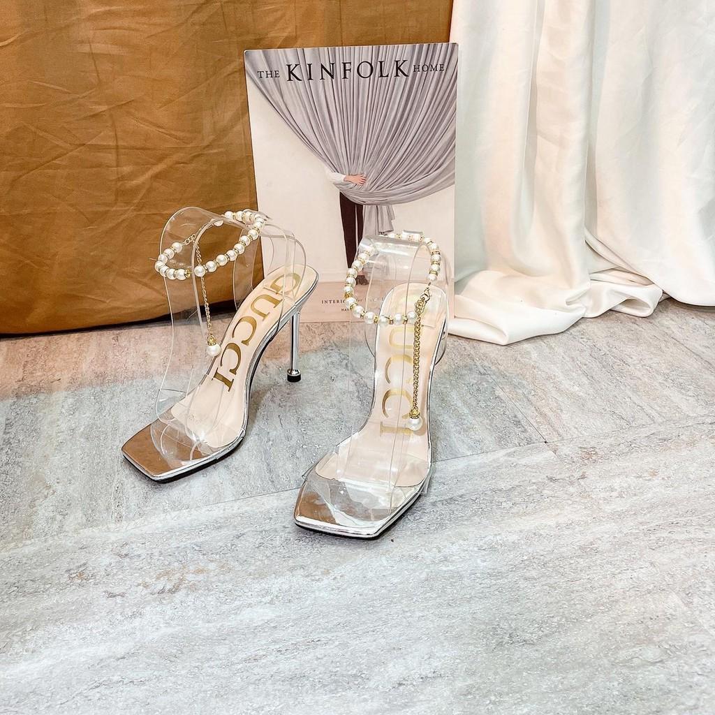 Giày sandal nữ xỏ ngón cục xinh (7F