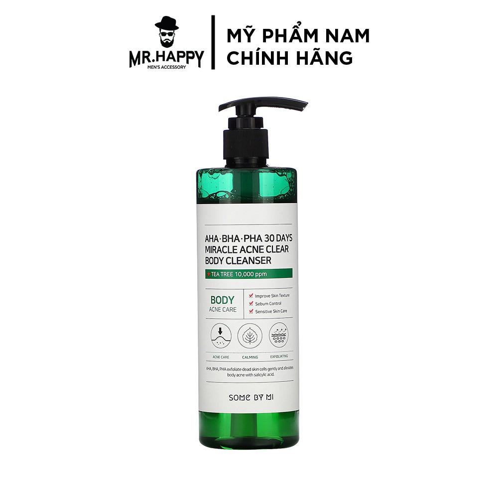 Sữa Tắm Some By Mi AHA BHA PHA 30 Days Miracle Acne Body Cleanser ngừa Mụn Lưng 400g