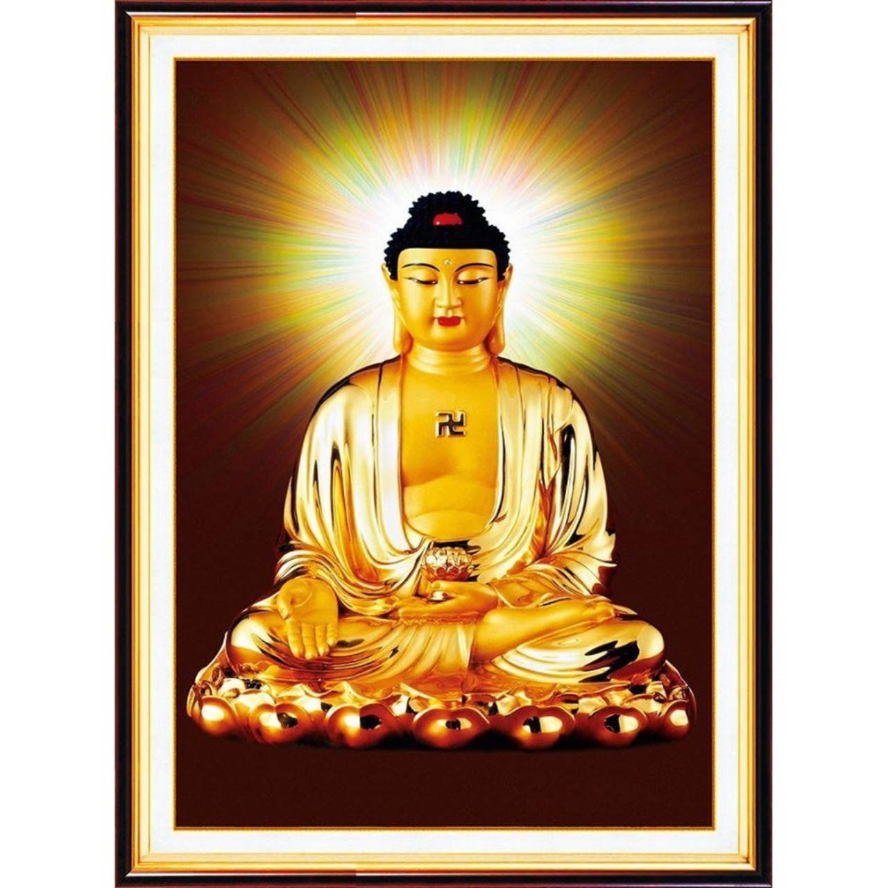 Tranh đính đá Phật Tổ Như Lai - chưa đính