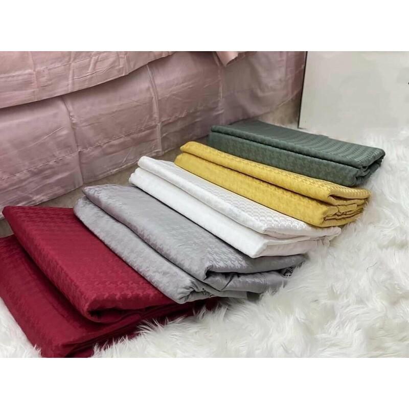 Bộ chăn ga gối tencel trơn 4 món