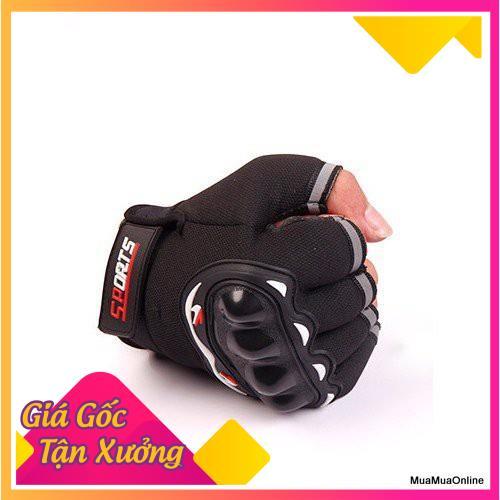 Găng Tay Sport Gù Hở Ngón Cao Cấp FREESHIP  TP'S