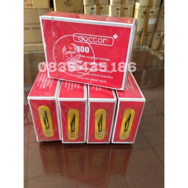LƯỠI DAO MỔ CÁC LOẠI. 10 lưỡi