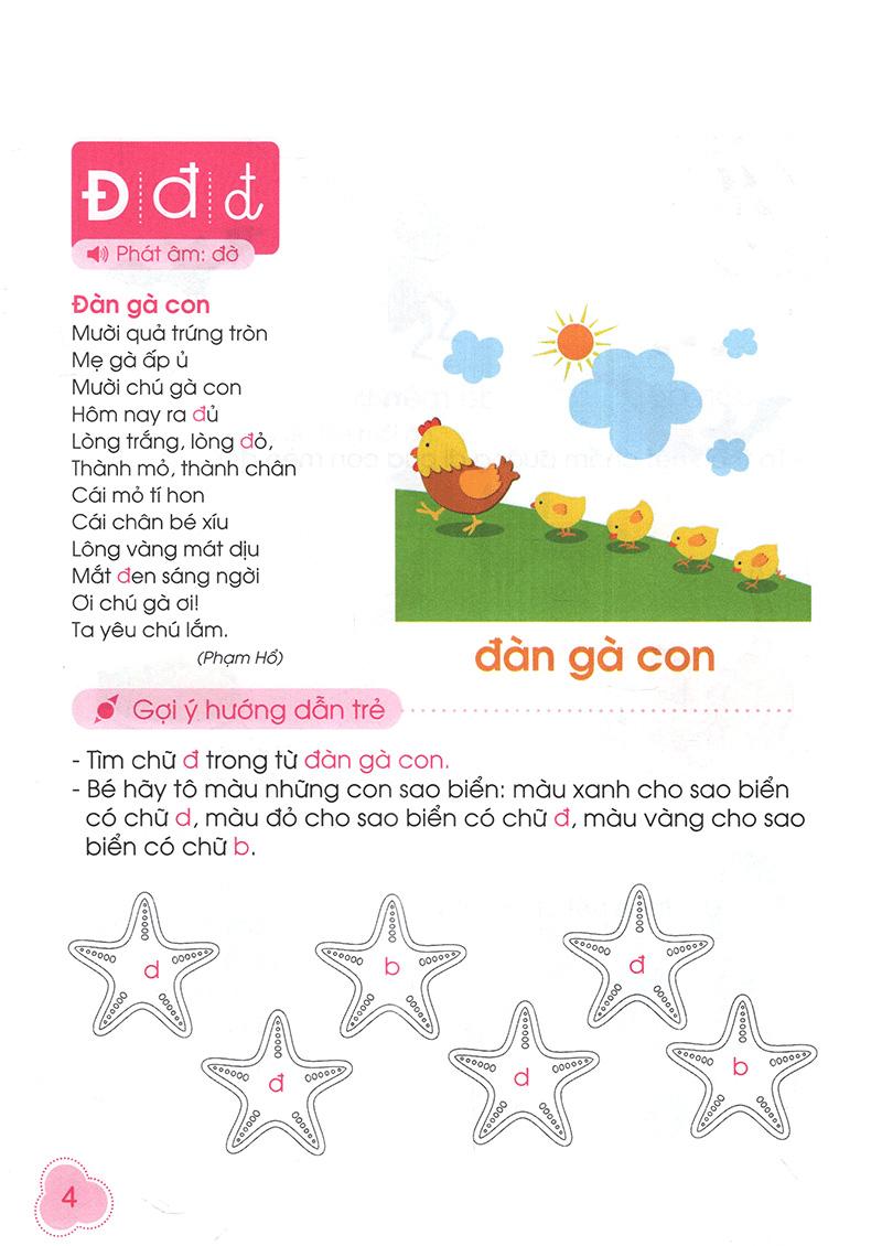 Sách Bé Làm Quen Với Chữ Cái - Quyển 2