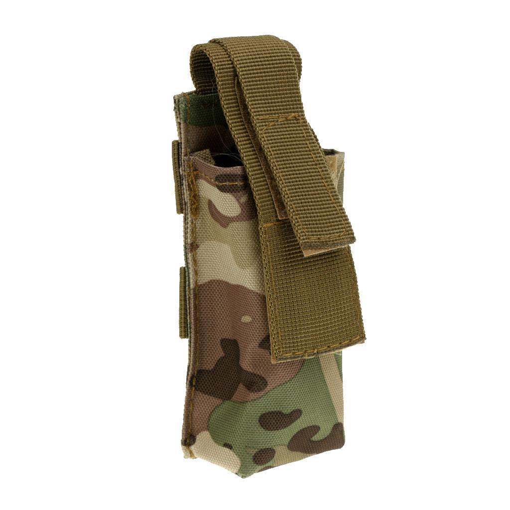 6xOutdoor Tactical Tourniquet Pouch with Shears Slot CP Camo