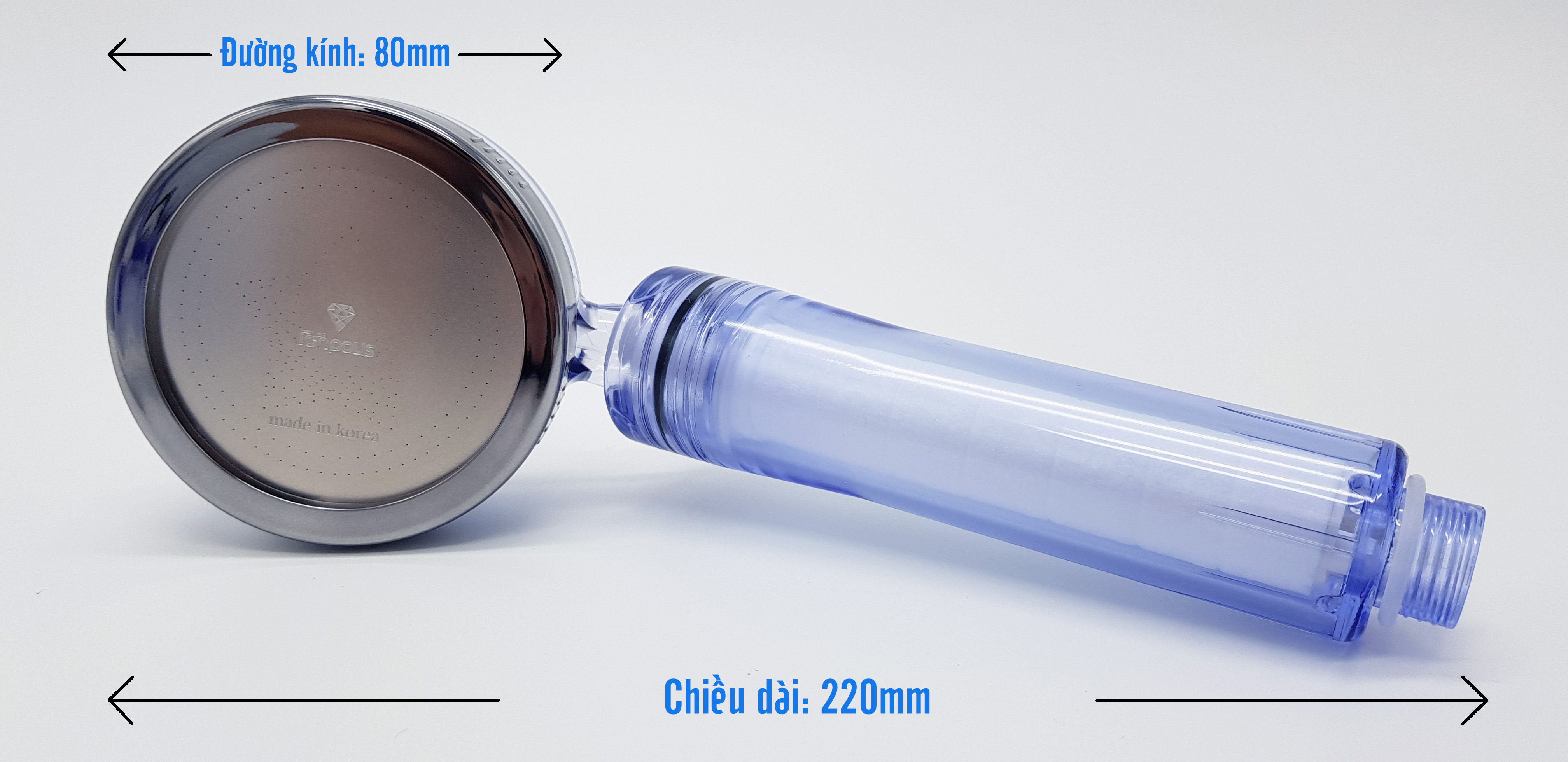 SET HAI VÒI SEN LÕI LỌC KÉP IONPOLIS V KÈM HAI LOẠI LÕI LỌC