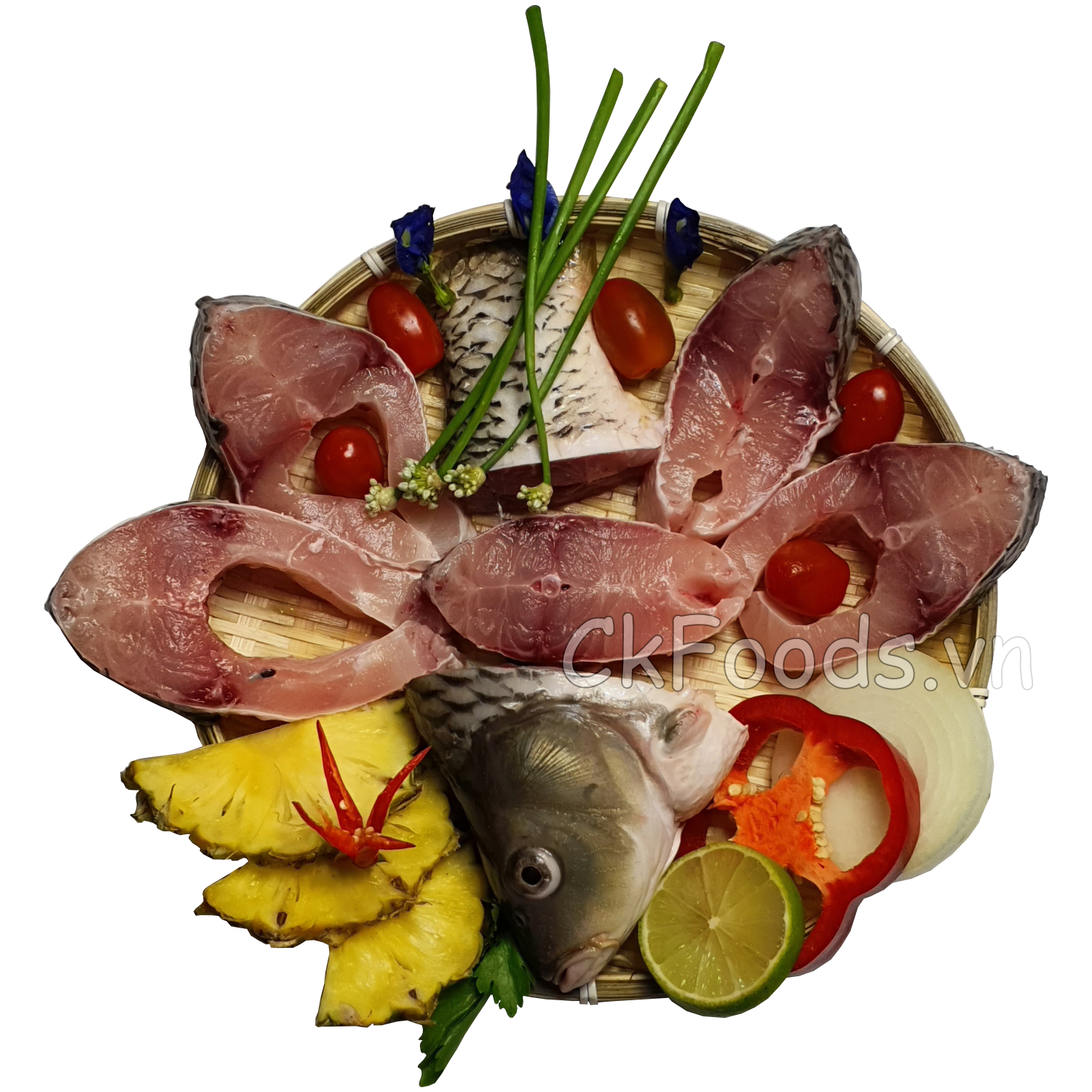 Cá chép cắt khúc - CKFoods - 1 kg