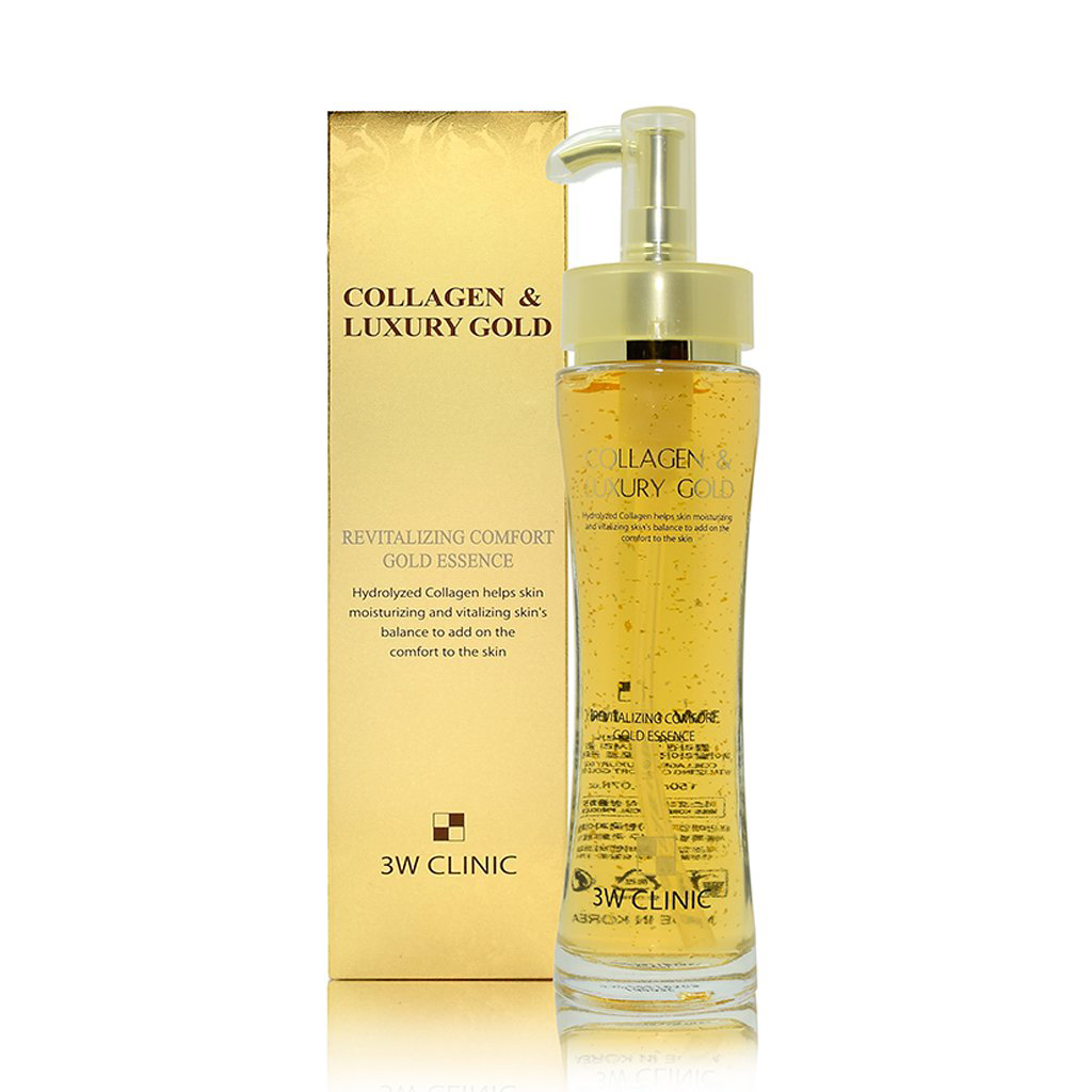 Tinh Chất Tái Tạo Dưỡng Trắng Da 3W Clinic Collagen Luxury Gold