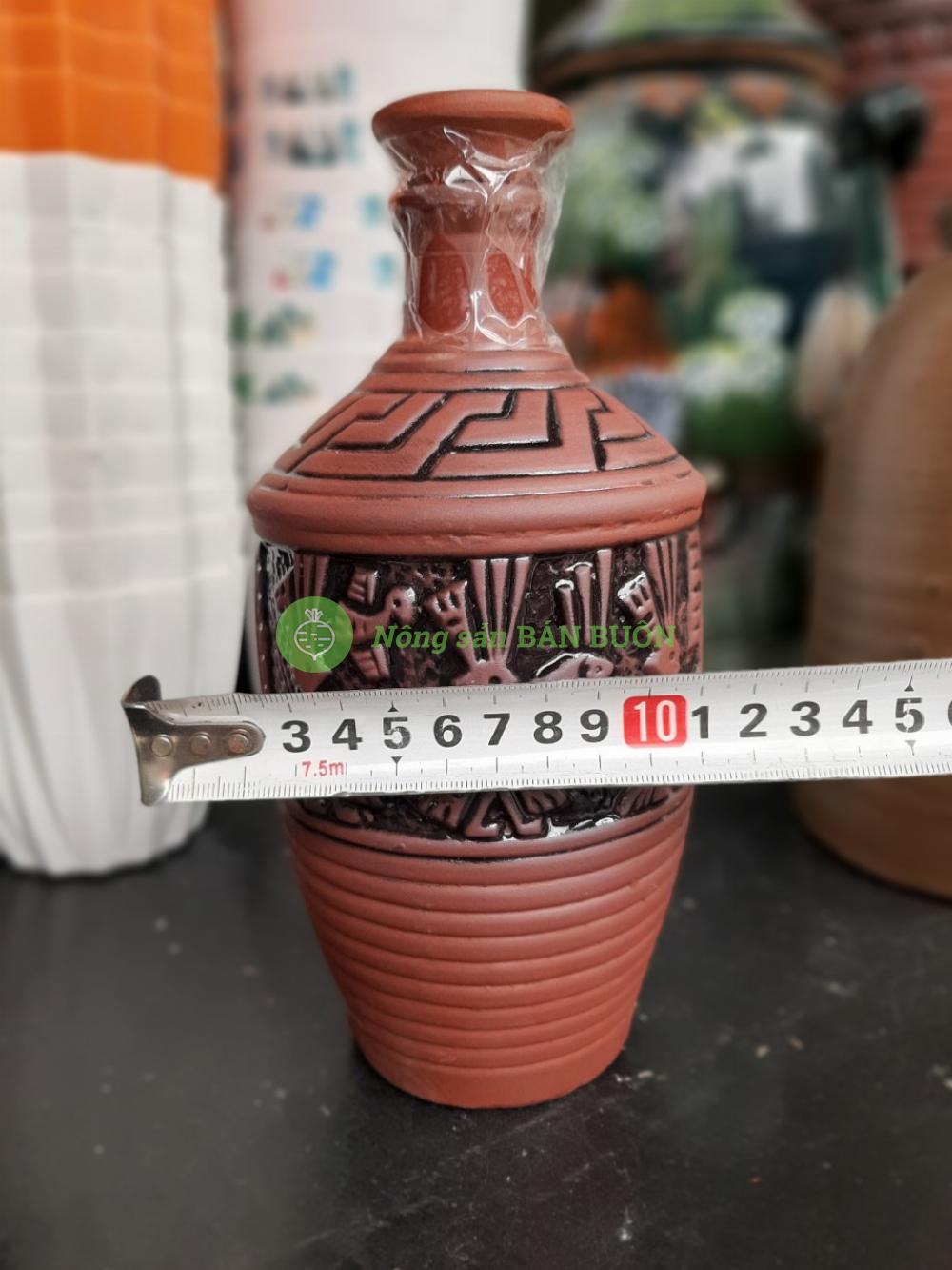 Vò Trống Đồng Âu Lạc 1 lít - Bát Tràng