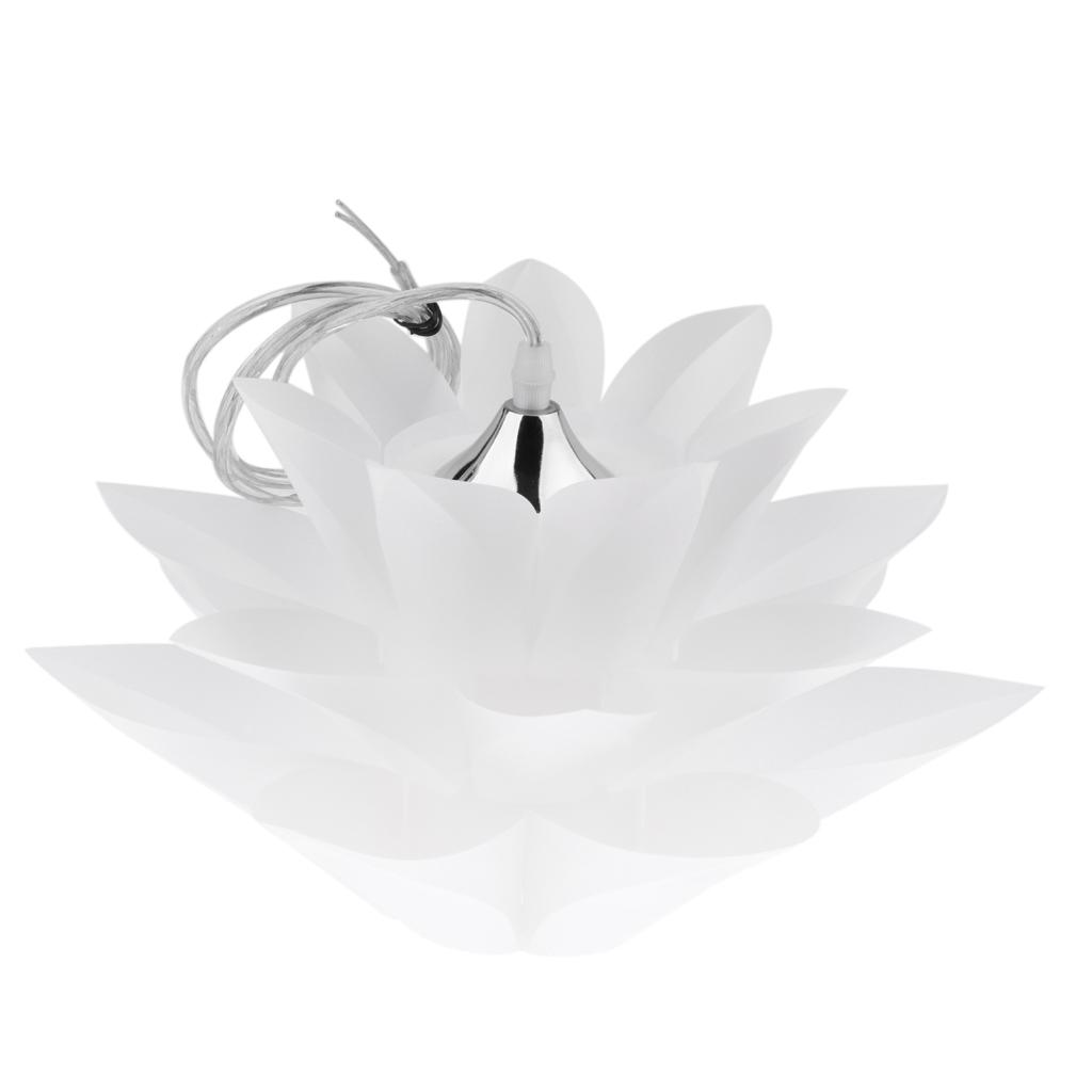 Modern Lotus Pendant Chandelier Pendant Ceiling Lamp Hanging Light Lampshade DIY