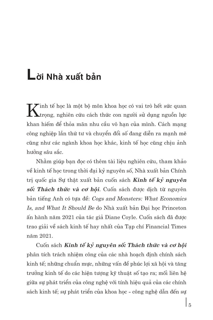 Kinh tế kỷ nguyên số thách thức và cơ hội (Xuất bản lần thứ hai) - bản in 2024