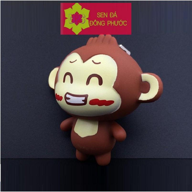 (HOT) Khỉ con Monkey gạch má các màu - Phụ kiện tiểu cảnh trồng sen đá, xương rồng, cây phong thuỷ