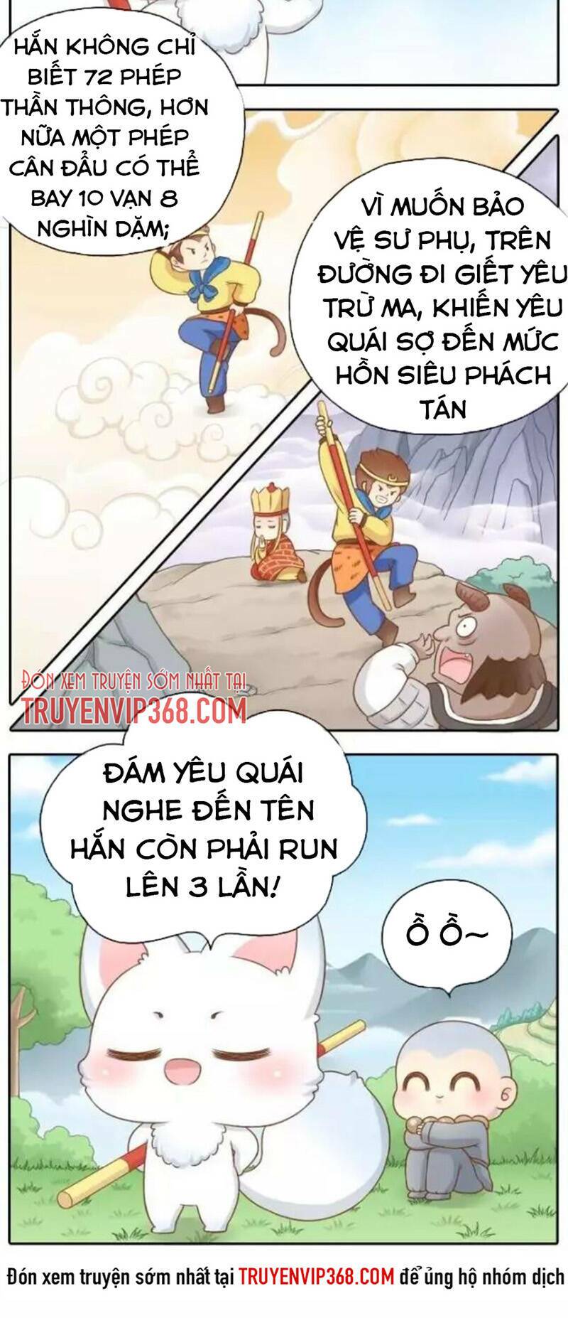 tiểu hoà thượng - chào mừng đến trấn yêu quái chapter 37 4