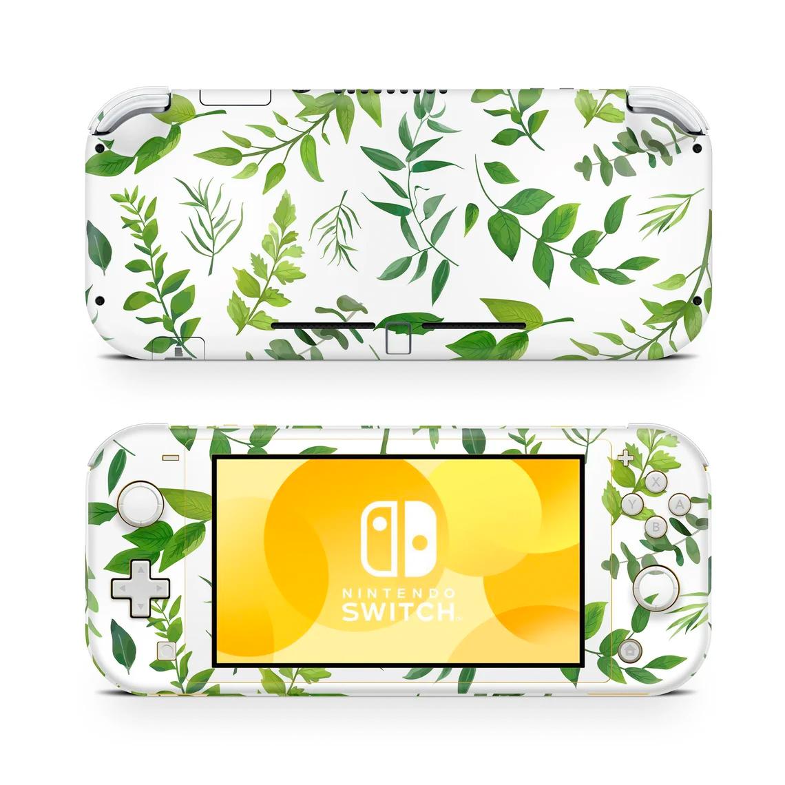 Skin decal dán Nintendo Switch Lite mẫu tropical (dễ dán, đã cắt sẵn)